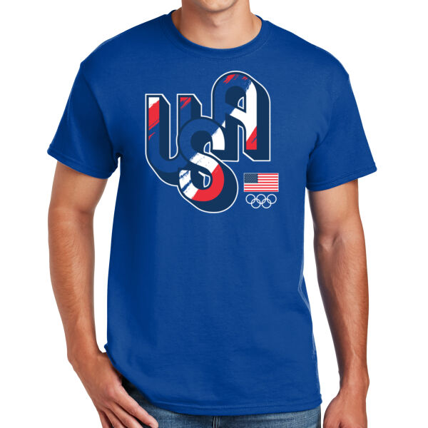 USA Tessa Janecke - DryBlend ® 50 Cotton/50 Poly T Shirt Thumbnail